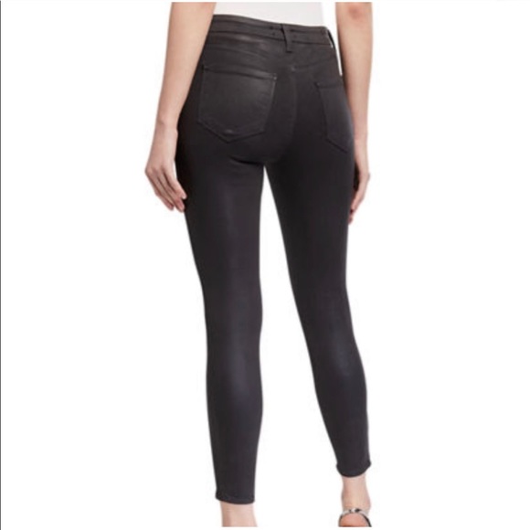 ✨L’Agence Margot High Rise Skinny Coal Coated Jean - Picture 4 of 10